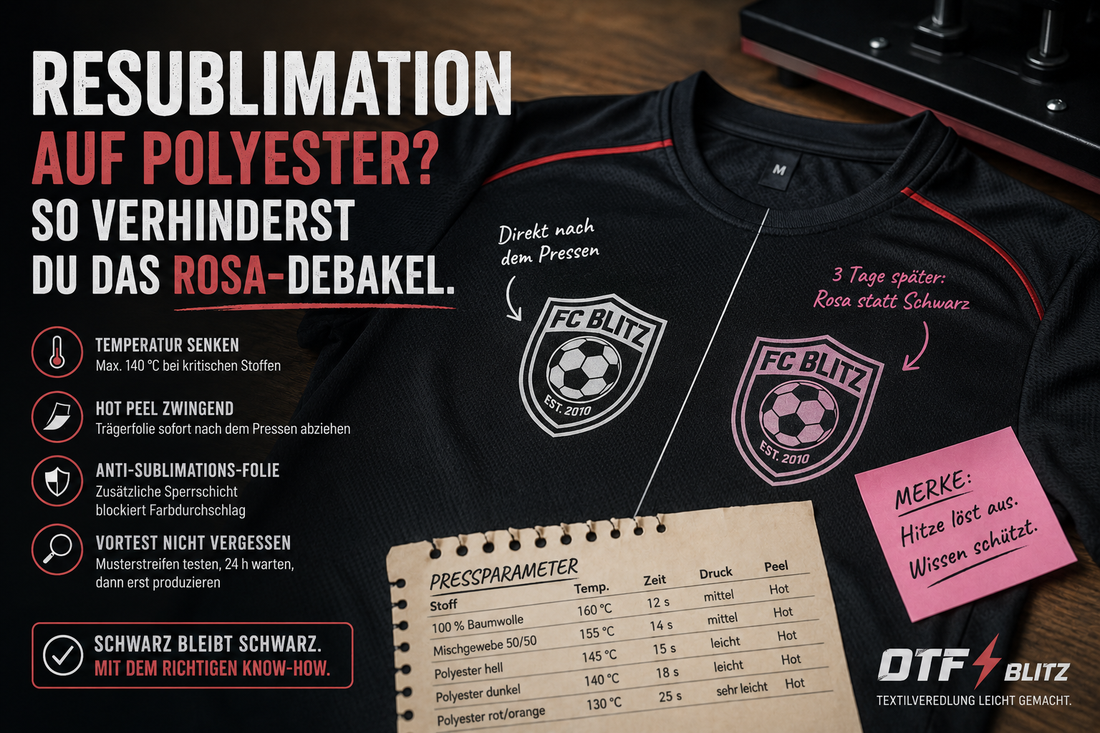 DTF-Resublimation: Der ultimative Guide für Polyester und Trikots