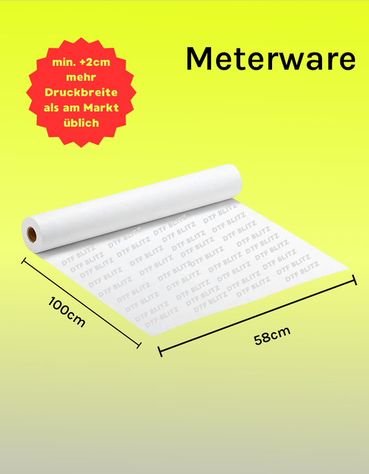 DTF Transfer Meterware - 58cm breit