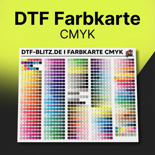 DTF Transfer Farbkarte