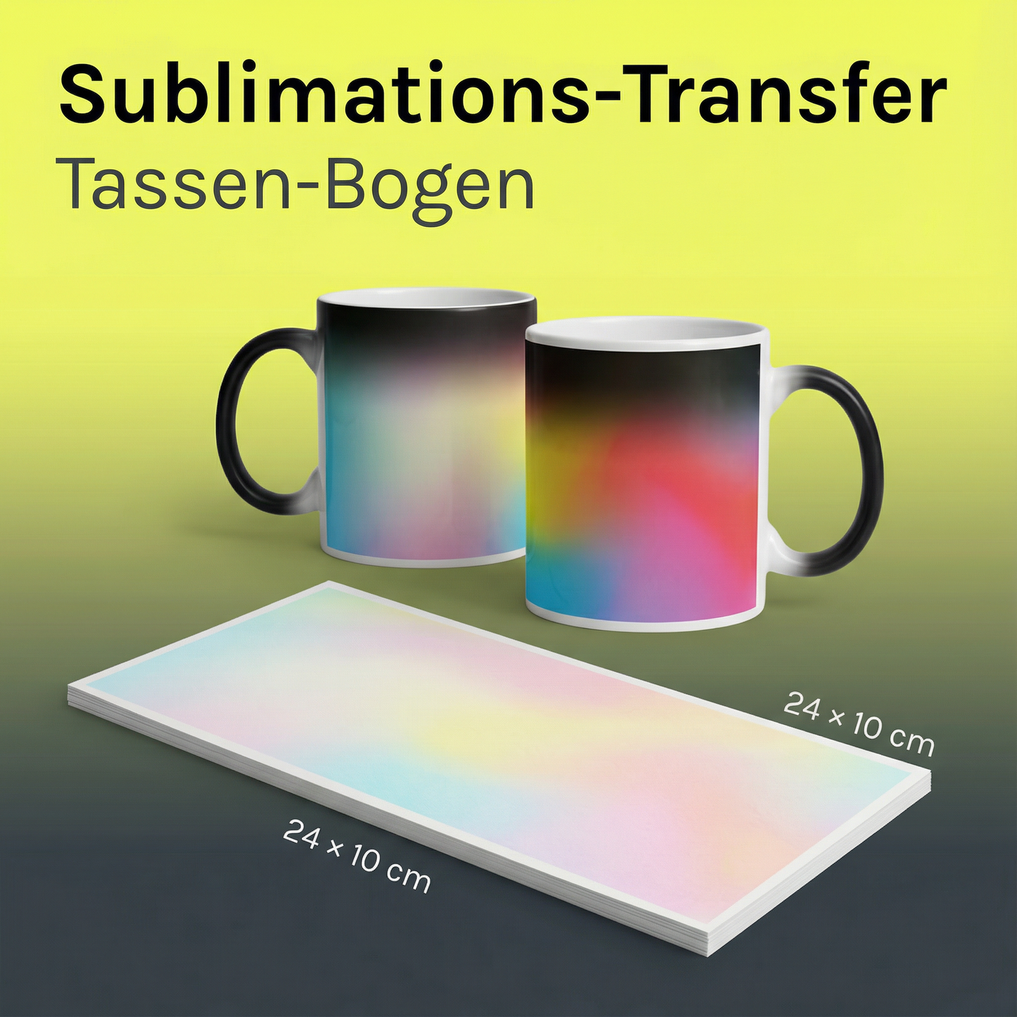 Sublimation Transfer für Tassen